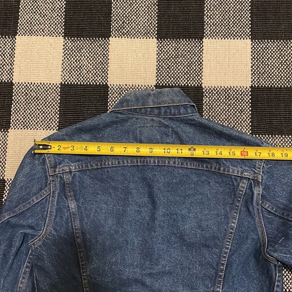 Levis Vintage 70s Denim Jean Jacket 70505 0217 USA Mens Size 38 - Picture 10 of 11